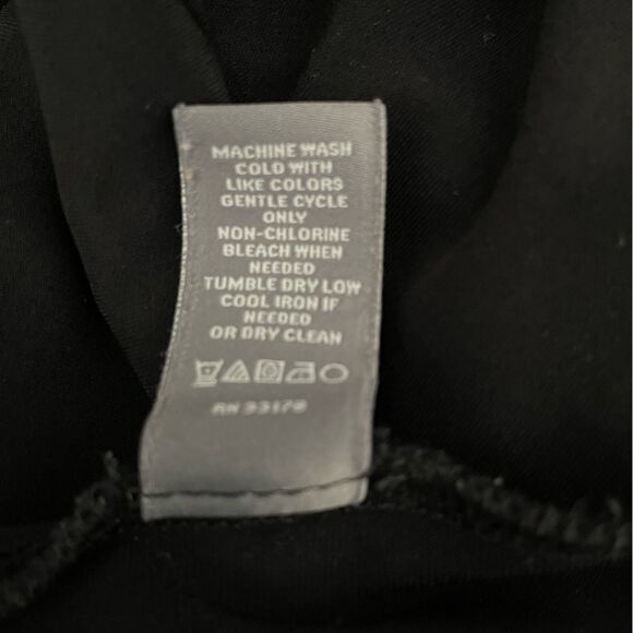 Neiman Marcus Black Women’s Size Medium Open Front Jacket W/zippered Pockets - Picture 7 of 8